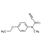 CAS#: 4955-71-9， 1-[(Cyanocarbonothioyl)(Methyl)Amino]-4-Ethoxybenzene