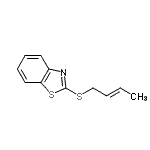 CAS#: 49570-03-8， 2-[(2E)-2-Buten-1-Ylsulfanyl]-1,3-Benzothiazole