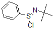 structure of CAS# 49591-20-0, N-(1,1-Dimethylethyl)-Benzenesulfinimidoyl Chloride;N-Tert-Butylbenzenesulfinimidoyl Chloride [Oxidizing Reagent];N-TERT-BUTYLBENZENESULFINIMIDOYL CHLORIDE;N-TERT-BUTYLPHENYLSULFINIMIDOYL CHLORIDE