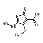 CAS#: 49601-37-8， 5-(Hydroxyamino)-4-(Methylsulfanyl)-2-Oxo-2H-Pyrrole-3-Carboxylic Acid