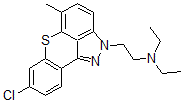 CAS#: 49604-87-7， 8-Chloro-5-Methyl-N,N-Diethyl-2H-[1]Benzothiopyrano[4,3,2-cd]Indazole-2-Ethan-1-Amine