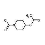 CAS#: 496052-32-5， 1-(Chlorocarbonyl)-4-Piperidinyl Acetate