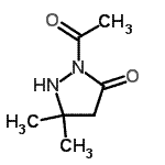 CAS#: 49629-18-7， 2-Acetyl-5,5-Dimethyl-3-Pyrazolidinone