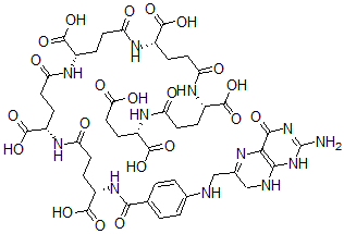 CAS#: 49637-65-2， Dihydropteroyl Hexaglutamate