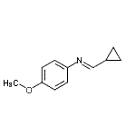CAS#: 496839-16-8， (E)-1-Cyclopropyl-N-(4-Methoxyphenyl)Methanimine