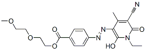 CAS#: 49744-26-5， 2-(2-Methoxyethoxy)Ethyl 4-[(5-Cyano-1-Ethyl-1,6-Dihydro-2-Hydroxy-4-Methyl-6-Oxopyridin-3-Yl)Azo]Benzoate