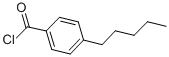 structure of CAS# 49763-65-7, 4-Pentylbenzoyl Chloride;4-Amylbenzoyl Chloride;Zinc02140821;P-(N-Amyl)Benzoyl Chloride