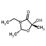 CAS#: 497872-30-7， (2R,5R)-3-Ethyl-5-Hydroxy-2,5-Dimethyl-1,3-Oxazolidin-4-One