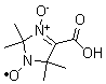 structure of CAS# 49837-79-8, 4-Carboxy-2,5-Dihydro-2,2,5,5-Tetramethyl-1H-Imidazol-1-Yloxy 3-Oxide;1-Hydroxy-2,2,5,5-Tetramethyl-3-Oxido-Imidazol-3-Ium-4-Carboxylate;1-Hydroxy-2,2,5,5-Tetramethyl-3-Oxido-4-Imidazol-3-Iumcarboxylate;Zinc02512510