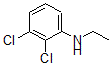结构式 CAS# 49850-15-9, 2,3-二氯-N-乙基-苯胺