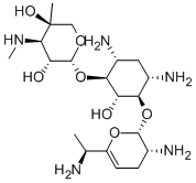 CAS#: 49863-48-1， 2-[4,6-Diamino-3-[[3-Amino-6-(1-Aminoethyl)-3,4-Dihydro-2H-Pyran-2-Yl]Oxy]-2-Hydroxycyclohexyl]Oxy-5-Methyl-4-Methylaminooxane-3,5-Diol