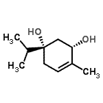 CAS 登录号：499155-91-8， (1S,3S)-1-异丙基-4-甲基-4-环己烯-1,3-二醇