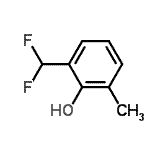 CAS#: 499236-34-9， 2-(Difluoromethyl)-6-Methylphenol