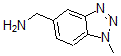 structure of CAS# 499770-77-3, 1-Methyl-1H-Benzotriazole-5-Methanamine;(1-METHYL-1H-1,2,3-BENZOTRIAZOL-5-YL)METHYLAMINE;5-(Aminomethyl)-1-Methyl-1H-Benzotriazole 90%;5-(Aminomethyl)-1-Methyl-1H-Benzotriazole90%