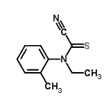 CAS#: 4999-68-2， 1-[(Cyanocarbonothioyl)(Ethyl)Amino]-2-Methylbenzene