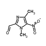 CAS#: 499993-58-7， 1,4-Dimethyl-5-Nitro-1H-Imidazole-2-Carbaldehyde
