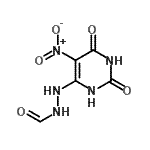 CAS#: 500309-72-8， N'-(5-Nitro-2,6-Dioxo-1,2,3,6-Tetrahydro-4-Pyrimidinyl)Formic Hydrazide