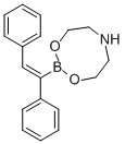 structure of CAS# 501014-42-2, cis-Stilbeneboronic Acid Diethanolamine Ester;Cis-(1,2-Diphenylethenyl)Boronic Acid Diethanolamine Cyclic Ester;Cis-Stilbeneboronic Acid Diethanolamine Cyclic Ester;CIS-STILBENEBORONIC ACID DIETHANOLAMINE ESTER
