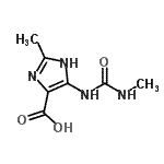 CAS#: 501950-45-4， 2-Methyl-5-[(Methylcarbamoyl)Amino]-1H-Imidazole-4-Carboxylic Acid