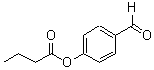 structure of CAS# 50262-49-2, 4-Butyryloxybenzaldehyde;Butanoic Acid (4-Formylphenyl) Ester;Butyric Acid (4-Formylphenyl) Ester;(4-Methanoylphenyl) Butanoate