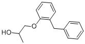 structure of CAS# 5029-76-5, 1-(2-Benzylphenoxy)Propan-2-Ol;1-[2-(Benzyl)Phenoxy]Propan-2-Ol;St5443799;1-(2-Benzylphenoxy)Propan-2-Ol