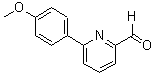 结构式 CAS# 502925-47-5, 6-(4-甲氧基苯基)-2-吡啶甲醛