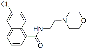 CAS#: 50341-95-2， 6-Chloro-N-(2-Morpholinoethyl)-1-Naphthalenecarboxamide