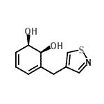 CAS#: 503446-12-6， (1R,2S)-3-(1,2-Thiazol-4-Ylmethyl)-3,5-Cyclohexadiene-1,2-Diol