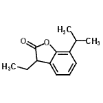 CAS#: 503545-27-5， 3-Ethyl-7-Isopropyl-1-Benzofuran-2(3H)-One