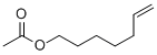 structure of CAS# 5048-30-6, 7-Acetoxy-1-Heptene;7-Acetoxy-1-Heptene Acetic Acid 6-Heptenyl Ester;ACETIC ACID 6-HEPTEN-1-YL ESTER;Acetic Acid 6-Heptenyl Ester