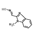 CAS#: 50534-83-3， (E)-N-Hydroxy-1-(1-Methyl-1H-Benzimidazol-2-Yl)Methanimine