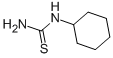 structure of CAS# 5055-72-1, 1-Cyclohexyl-2-Thiourea;Gl-0760;4-12-00-00061 (Beilstein Handbook Reference);Brn 2689850