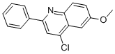 CAS#: 50593-72-1， 4-Chloro-6-Methoxy-2-Phenylquinoline