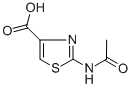 结构式 CAS# 50602-38-5, 2-乙酰氨基-噻唑-4-羧酸