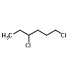 structure of CAS# 50635-35-3, 1,4-Dichlorohexane;1,4-dichlorohexane;50635-35-3; 140237-59-8; 140238-71-7; 140238-72-8;MFCD17012618