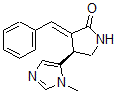 CAS#: 50656-85-4， (3E,4S)-4-(1-Methyl-1H-imidazol-5-yl)-3-(phenylmethylene)-2-Pyrrolidinone