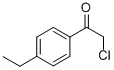 结构式 CAS# 50690-09-0, 2-氯-1-(4-乙基苯基)-乙酮