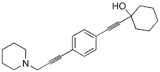 CAS#: 5076-30-2， 1-[[4-(3-Piperidino-1-Propynyl)Phenyl]Ethynyl]Cyclohexanol