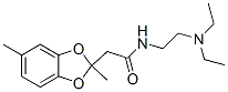 CAS#: 50836-29-8， N-(2-Diethylaminoethyl)-2,5-Dimethyl-1,3-Benzodioxole-2-Acetamide