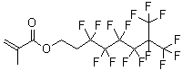 structure of CAS# 50836-66-3, 2-(Perfluoro-5-Methylhexyl)Ethyl Methacrylate;3,3,4,4,5,5,6,6,7,8,8,8-DODECAFLUORO-7-(TRIFLUOROMETHYL)OCTYL METHACRYLATE;DODECAFLUORO(TRIFLUOROMETHYL)OCTYL)-METH ACRYLATE, 97%;2-(Perfluoro-5-Methylhexyl)Ethylmethacrylate 97%