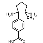 CAS#: 509-02-4， 4-(1,2,2-Trimethylcyclopentyl)Benzoic Acid