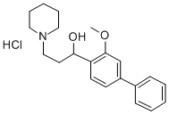 CAS#: 50910-27-5， alpha-(3-Methoxy-4-Biphenylyl)-1-Piperidinepropanol Hydrochloride