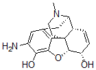 CAS#: 51006-03-2， 2-Amino-17-Methyl-4,5alpha-Epoxy-7,8-Didehydromorphinan-3,6alpha-Diol