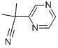 structure of CAS# 5106-58-1, 2-Methyl-2-Pyrazin-2-Yl-Propionitrile;2-METHYL-2-PYRAZIN-2-YLPROPANENITRILE;2-METHYL-2-PYRAZIN-2-YL-PROPIONITRILE