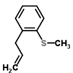 structure of CAS# 51130-00-8, 1-Allyl-2-Methylsulfanyl-Benzene;3-(2-Methylthiophenyl)-1-propene;3-[(2-Methylthio)phenyl]-1-propene