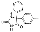 结构式 CAS# 51169-17-6, 5-(4-甲基苯基)-5-苯基海因