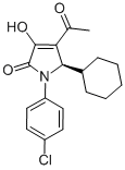 CAS#: 512177-06-9， (5R)-4-Acetyl-1-(4-Chlorophenyl)-5-Cyclohexyl-1,5-Dihydro-3-Hydroxy-2H-Pyrrol-2-One