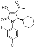 CAS#: 512177-83-2， (5R)-4-Acetyl-1-(4-Chloro-2-Fluorophenyl)-5-Cyclohexyl-1,5-Dihydro-3-Hydroxy-2H-Pyrrol-2-One