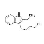 CAS#: 512205-48-0， (2E)-4-(2-Ethyl-1H-Indol-3-Yl)-2-Buten-1-Ol