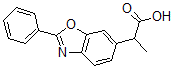 CAS#: 51234-58-3， alpha-Methyl-2-Phenyl-6-Benzoxazoleacetic Acid